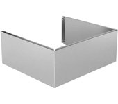 Bosch DWZ0IB5G0 accesorio de la chimenea Plata Metal