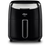 Ufesa Apex Sencillo 3,5 L Independiente 1200 W Freidora de aire caliente Negro, Acero inoxidable