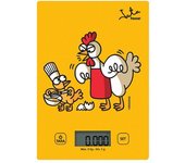 JATA Mod. 731K Amarillo Rectángulo Báscula electrónica de cocina