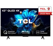 TCL P7K 43P7K Televisor 109,2 cm (43") 4K Ultra HD Smart TV Wifi Metálico 430 cd / m²