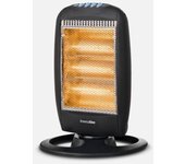 Universal Blue UCH91000-21 calefactor eléctrico Interior Negro 1200 W Calefactor eléctrico halógeno