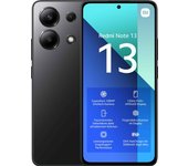 Xiaomi Redmi Note 13 16,9 cm (6.67") Ranura híbrida Dual SIM Android 13 4G USB Tipo C 8 GB 256 GB 5000 mAh Negro