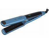 JATA JBPP5570 Utensilio de peinado Plancha de pelo Caliente Negro, Azul 60 W 2 m