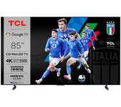 TCL C855 85C855 Televisor 2,16 m (85") 4K Ultra HD Smart TV Wifi Negro 3500 cd / m²