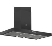 Balay 3BC095MN campana De pared Negro 280 m³/h