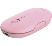 Trust Puck ratón Oficina Ambidextro RF Wireless + Bluetooth Óptico 1600 DPI