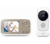 Motorola VM483 video-monitor para bebés 300 m FHSS Oro, Blanco