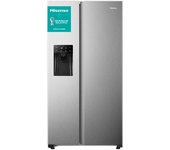 Hisense RS650N4AC2 nevera puerta lado a lado Independiente 499 L E Acero inoxidable