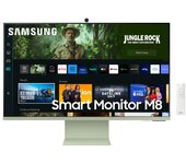 Samsung M80C pantalla para PC 81,3 cm (32") 3840 x 2160 Pixeles 4K Ultra HD LCD Verde