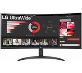 LG 34WR50QK-B pantalla para PC 86,4 cm (34") 3440 x 1440 Pixeles Wide Quad HD Negro