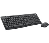 Logitech 920-012071 teclado Ratón incluido Oficina RF Wireless + Bluetooth QWERTY Español Grafito