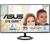 ASUS VZ27EHF pantalla para PC 68,6 cm (27") 1920 x 1080 Pixeles Full HD LCD Negro