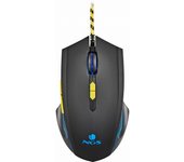 NGS GMX-123 ratón Juego Ambidextro USB tipo A Óptico 3200 DPI