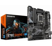 GIGABYTE B760 GAMING X Placa Base - Compatible con procesadores Intel Core de 14ª generación, VRM digital de 8+1+1 fases, hasta 7600MHz DDR5 (OC), 3x PCIe 4.0 M.2, 2.5GbE LAN, USB 3.2 Gen 2