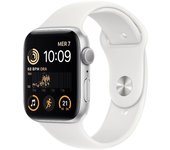 Apple Watch SE OLED 44 mm Digital 368 x 448 Pixeles Pantalla táctil Plata Wifi GPS (satélite)