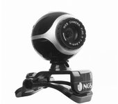 NGS Xpresscam300 cámara web 8 MP 1920 x 1080 Pixeles USB 2.0 Negro, Plata