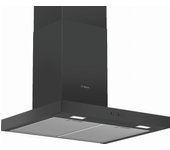 Bosch Serie 2 DWB66BC60 campana De pared Negro 621 m³/h
