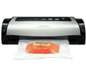 Tefal VT256070 sellador al vacío Negro, Acero inoxidable