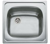 Teka 465.440 1C Fregadero encastrado bajo encimera Rectangular Acero inoxidable