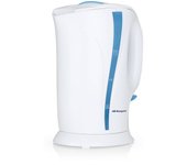 Orbegozo KT-5002 tetera eléctrica 1 L 1650 W Azul, Blanco