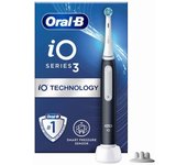 Oral-B iO 3 Matte Adulto Cepillo dental vibratorio Negro, Blanco