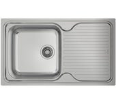 Teka CLASSIC 1C 1E SF Lavabo sobre-encimera Rectangular Metal