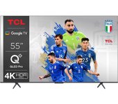 TCL C61 55C61B Televisor 139,7 cm (55") 4K Ultra HD Smart TV Wifi Titanio 450 cd / m²