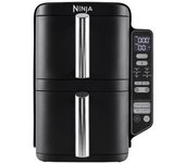 Ninja SL300EU freidora Doble 7,6 L Independiente 2470 W Freidora baja en grasa Negro