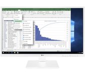LG 24BK550Y-W pantalla para PC 60,5 cm (23.8") 1920 x 1080 Pixeles Full HD LCD Blanco