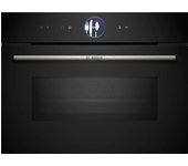 Bosch Serie 8 CMG7761B1 microondas Negro Microondas combinado Integrado 45 L 900 W