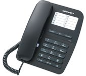 Daewoo DTC 240 teléfono Teléfono analógico Negro