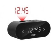 RADIO DESPERTADOR SPC FRODI MAX NEGRO PANTALLA LED/2XALARMA