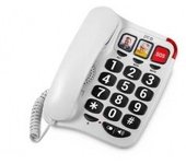 TELEFONO FIJO SPC COMFORT NUMBERS 2 BLANCO
