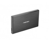 CAJA EXTERNA NATEC RHINO GO DISCO DURO 2,5" USB 3.0 SATA NEGRA