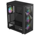 CAJA GAMING GENESIS DIAXID 605 ARGB ATX MEDIATORRE 1XUSB-C 2XUSB3.0 SIN FUENTE N
