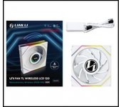 VENTILADOR 120X120 LIAN LI UNIFANTL-LCD WIRELESS WHITE R
