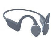LEOTEC EARPHONES CONDUCCION OSEA KURI GRIS- BATERIA 180MAH-IPX5-LLAMADAS