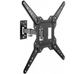 SOPORTE PARED TV/MON AISENS 23-55 3 PIVOTES NEGRO