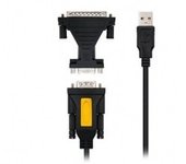 CABLE USB(A) 2.0 A RS232(DB9) NANOCABLE 1.8M NEGRO 1.8M/MAC