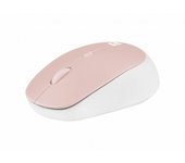 RATON NATEC HARRIER 2 OPTICO INALAMBRICO 1600DPI BLUETOOTH 5.1 ROSA/BLANCO