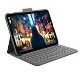TECLADO BLUETOOTH FUNDA LOGITECH SLIM FOLIO PARA IPAD ( 10 GENERACION) COLOR: GRIS P/N:920-0011426