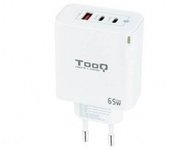 CARGADOR TRIPLE 2XUSB-C + USB A TOOQ BLANCO