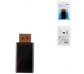 ADAPTADOR UNICO DP MACHO A HDMI HEMBRA. NEGRO CE