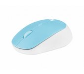 RATON NATEC HARRIER 2 OPTICO INALAMBRICO 1600DPI BLUETOOTH 5.1 AZUL/BLANCO