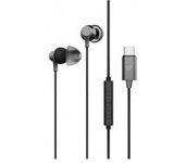 AURICULARES TIPO C METALLIZED DARK GREY