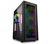 CAJA ATX SHARKOON RGB WAVE 2XUSB3.0 RGB SIN FUENTE NEGRO