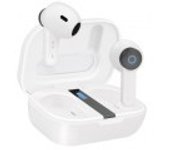 AURICULARES TOOQ INALAMB + MICROFONO "BENDER" BLANCOS