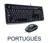 TECLADO LOGITECH MK120 PORTUGUES TECLADO Y RATON CON CABLE USB P/N:920-002547