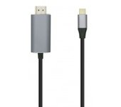 ADAPTADOR USB-C A HDMI 4K 60HZ AISENS NEGRO USB-C/M-HDMI/M/