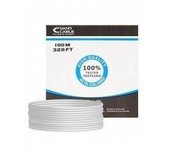 CABLE RED UTP CAT5E RJ45 NANOCABLE 100M RIGIDO 100M/AWG24/G